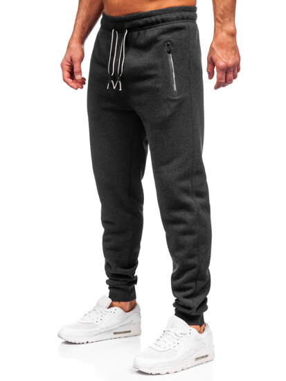 Uomo Pantaloni jogger da tuta Antracite Bolf JX6602