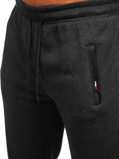 Uomo Pantaloni jogger da tuta Antracite Bolf JX6603