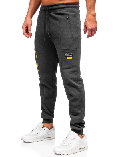 Uomo Pantaloni jogger da tuta Grafite Bolf JX6297