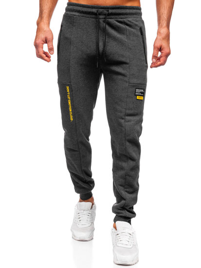 Uomo Pantaloni jogger da tuta Grafite Bolf JX6297