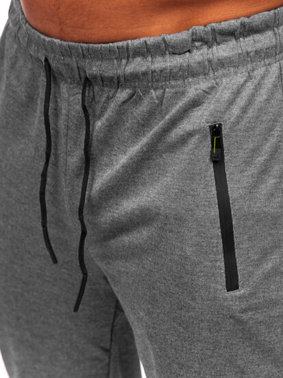 Uomo Pantaloni jogger da tuta Grigio Bolf JX6109