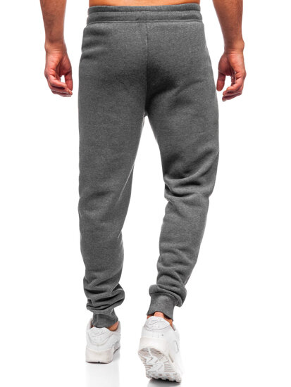 Uomo Pantaloni jogger da tuta Grigio Bolf JX9816