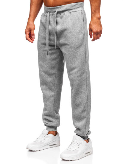 Uomo Pantaloni jogger da tuta Grigio Bolf MS002