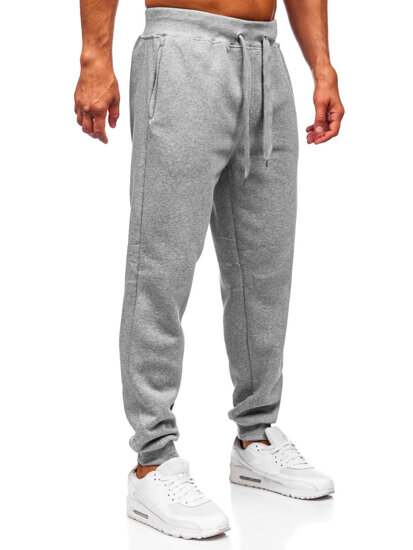 Uomo Pantaloni jogger da tuta Grigio Bolf MS002