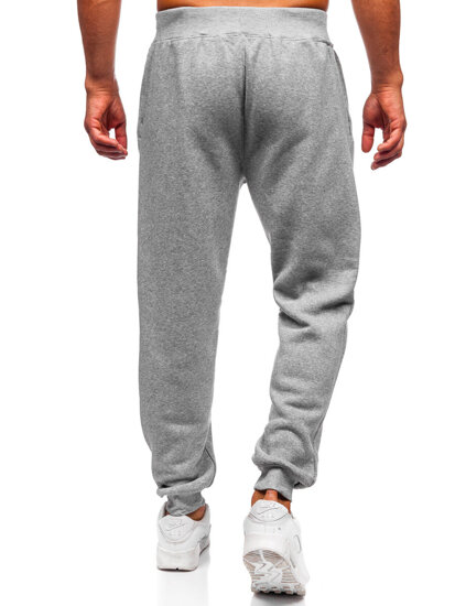 Uomo Pantaloni jogger da tuta Grigio Bolf MS002