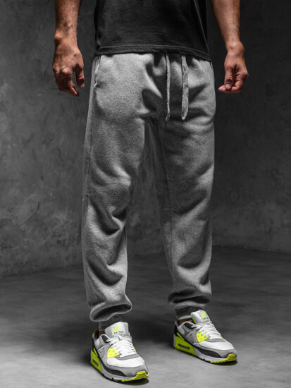 Uomo Pantaloni jogger da tuta Grigio Bolf MS002A1