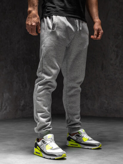 Uomo Pantaloni jogger da tuta Grigio Bolf XW01-C