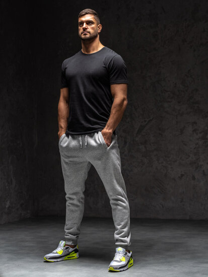 Uomo Pantaloni jogger da tuta Grigio Bolf XW01-C