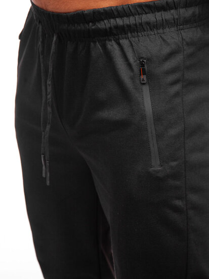 Uomo Pantaloni jogger da tuta Nero Bolf JX6109