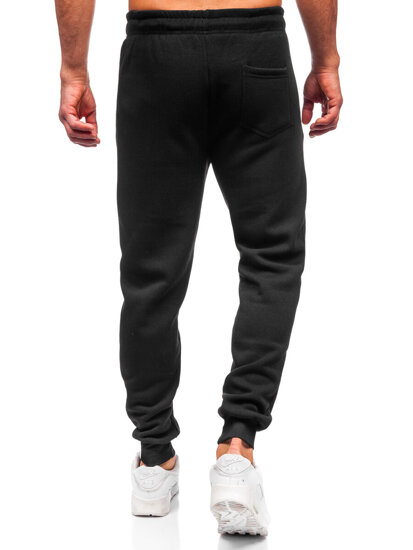 Uomo Pantaloni jogger da tuta Nero Bolf JX6270