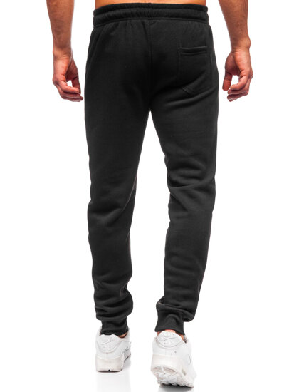 Uomo Pantaloni jogger da tuta Nero Bolf JX6273