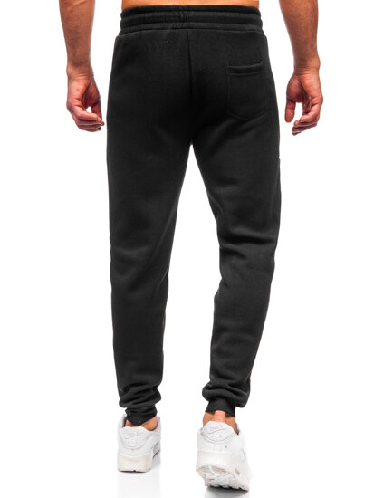 Uomo Pantaloni jogger da tuta Nero Bolf JX6297