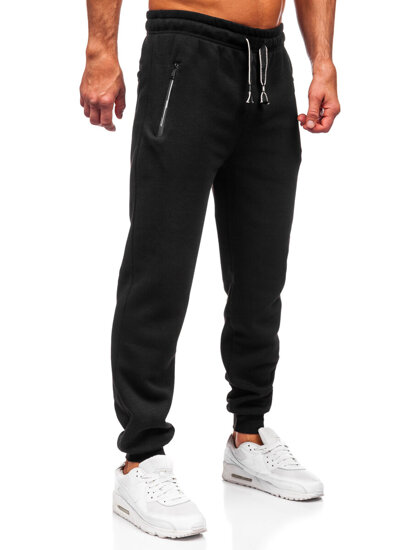 Uomo Pantaloni jogger da tuta Nero Bolf JX6602