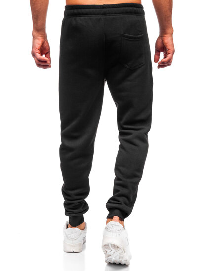 Uomo Pantaloni jogger da tuta Nero Bolf JX6602