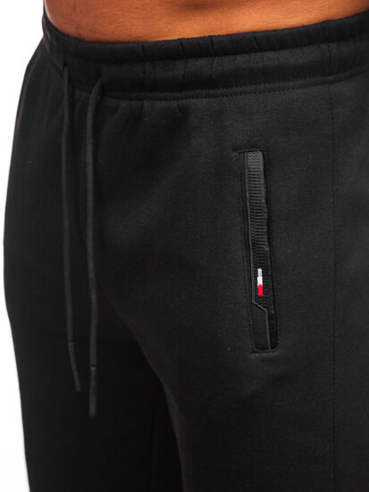 Uomo Pantaloni jogger da tuta Nero Bolf JX6603