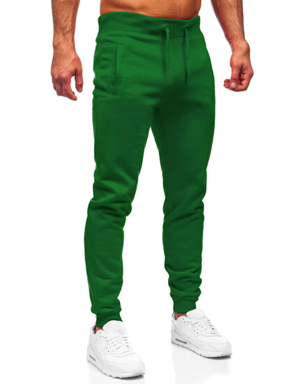 Uomo Pantaloni jogger da tuta Verde Bolf XW01-A