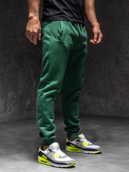 Uomo Pantaloni jogger da tuta Verde Bolf XW01-C