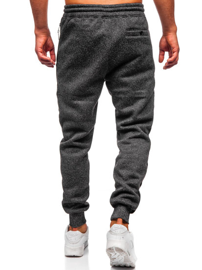 Uomo Pantaloni jogger da tuta caldi Grafite Bolf Q1100