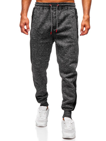 Uomo Pantaloni jogger da tuta caldi Grafite Bolf Q1200