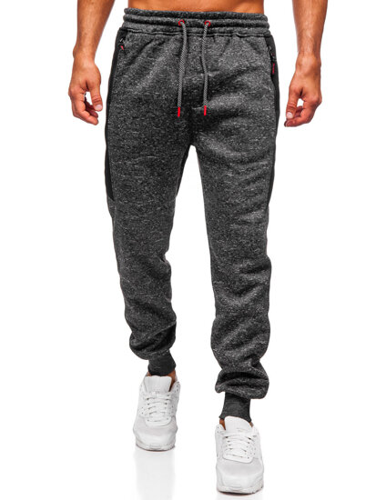 Uomo Pantaloni jogger da tuta caldi Grafite Bolf Q1201