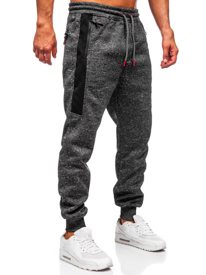 Uomo Pantaloni jogger da tuta caldi Grafite Bolf Q1201