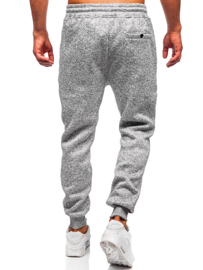 Uomo Pantaloni jogger da tuta caldi Grigio Bolf Q1104