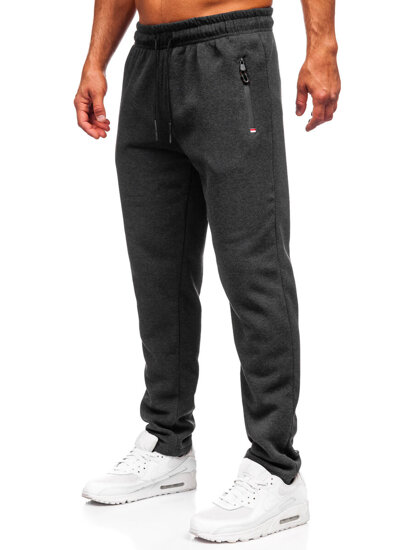 Uomo Pantaloni jogger da tuta spessi Grafite Bolf JX6278