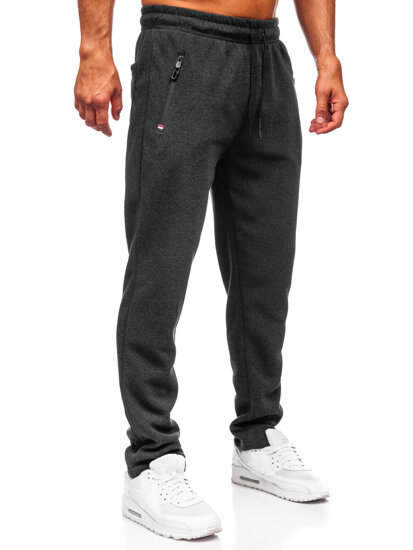 Uomo Pantaloni jogger da tuta spessi Grafite Bolf JX6278