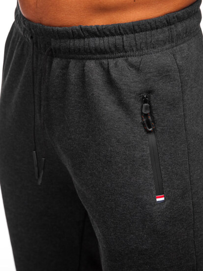 Uomo Pantaloni jogger da tuta spessi Grafite Bolf JX6278