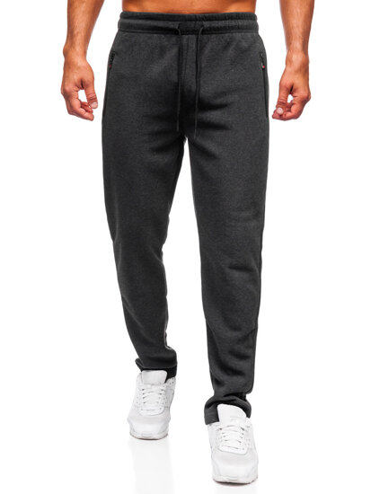 Uomo Pantaloni jogger da tuta spessi Grafite Bolf JX6279