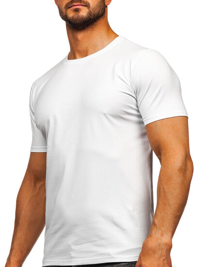 Uomo T-shirt basic Bianco Bolf M216