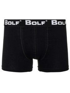 Boxer da uomo grigio-neri Bolf 0953-2P 2 PACK