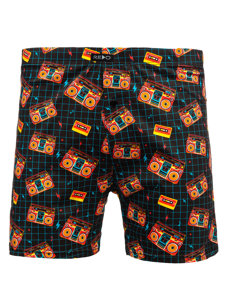 Boxer in cotone da uomo multicolore Bolf  1BB162-3P 3 PACK