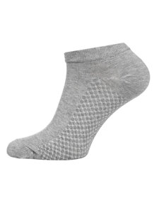 Calzini fantasmini da donna grigio Bolf VQ100-5P 5 PACK