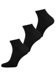 Calzini fantasmini da uomo nero Bolf N3101-3P 3 PACK