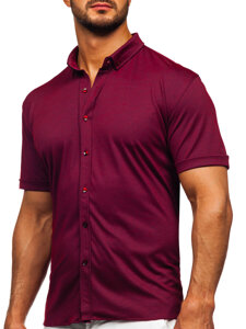 Camicia a maniche corte da uomo bordo Bolf 2005