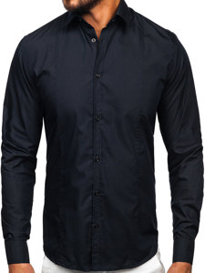 Camicia elegante a manica lunga da uomo grafite Bolf 6944