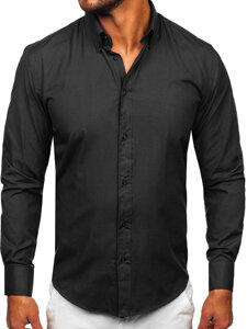 Camicia elegante a maniche lunghe da uomo grafite Bolf 5821-1