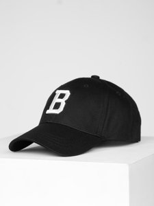 Cappellino da baseball nero-bianco Bolf CZ07