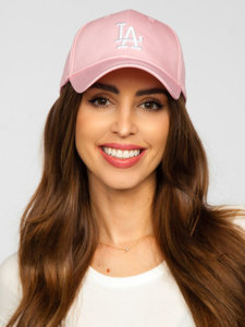 Cappellino da baseball rosa Bolf CZ08