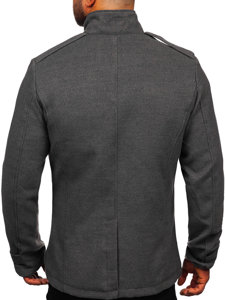 Cappotto da uomo grigio Bolf 8857