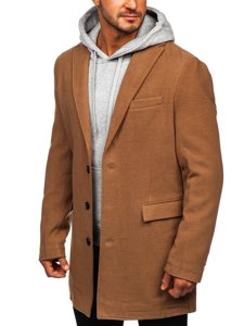 Cappotto invernale da uomo cammello Bolf 1047C