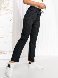 Donna Pantaloni in tessuto Nero Bolf W7962