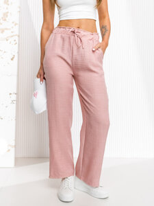 Donna Pantaloni wide leg Rosa Bolf W7966