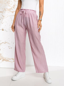 Donna Pantaloni wide leg Rosa Bolf W7970