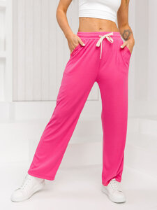 Donna Pantaloni wide leg Rose Bolf W7958