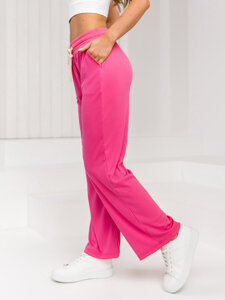 Donna Pantaloni wide leg Rose Bolf W7958