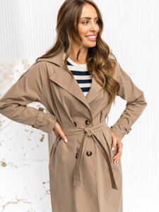 Donna Trench Lungo Cappuccino Bolf 4494