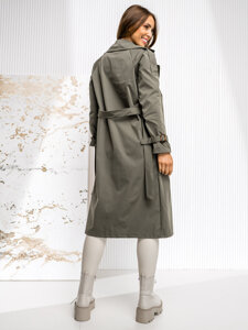 Donna Trench Lungo Khaki Bolf 4494