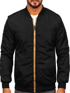 Giacca bifacciale mezza stagione bomber da uomo cammello Bolf 84M3005